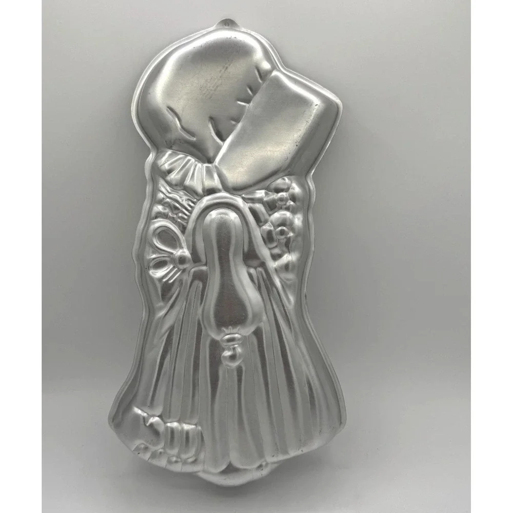 VTG Wilton Holly Hobbie Cake‎ Pan Baking Mold 1975 502-194 Aluminum Korea